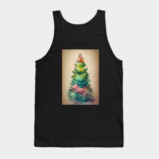 Christmas tree Tank Top